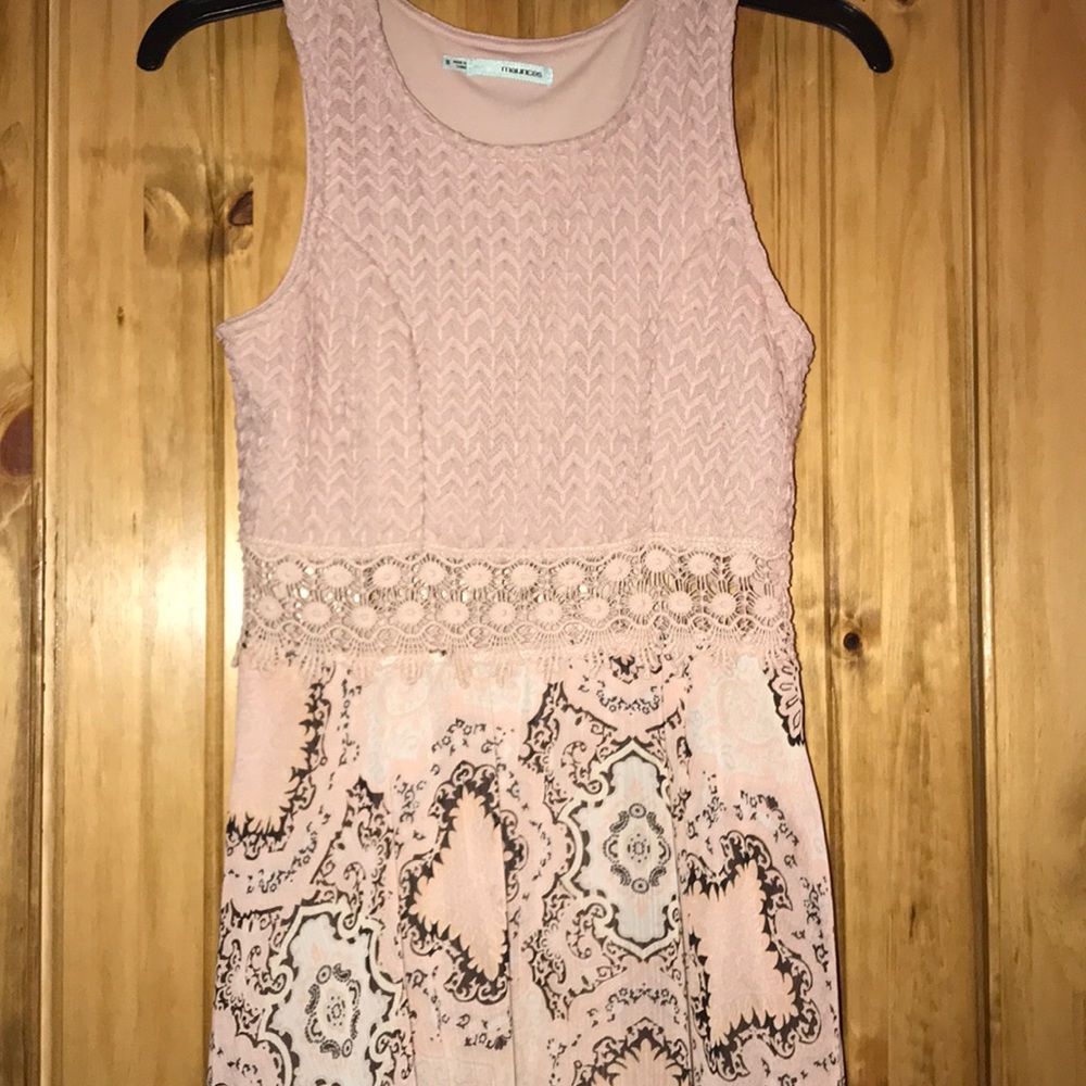 Soft pink dress